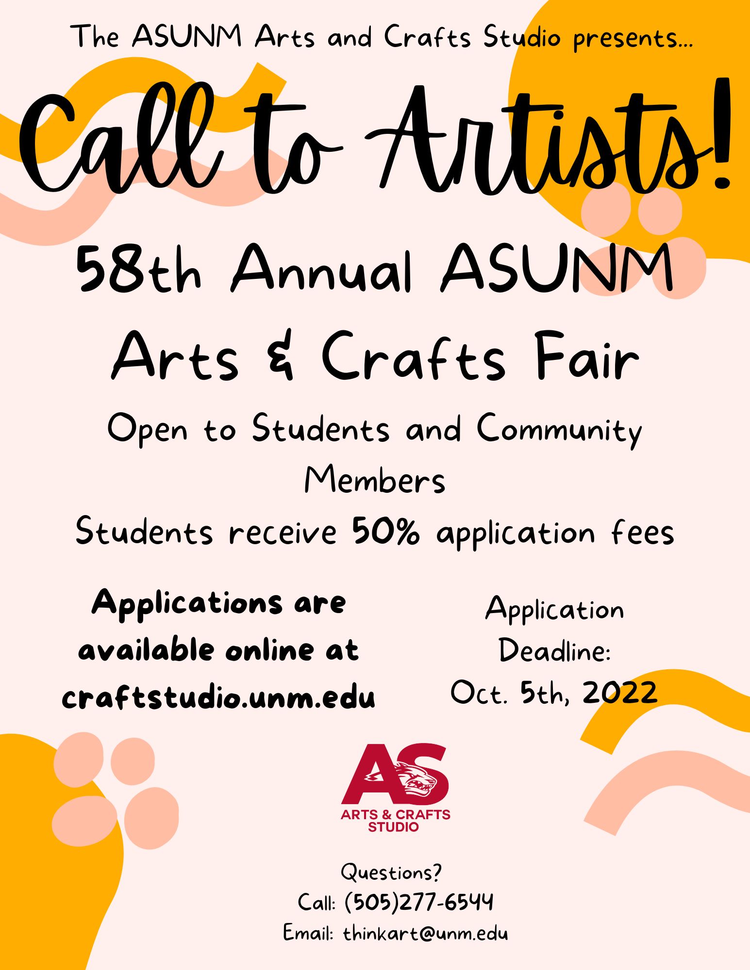 Call To Artists Fall 22